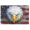 USA Flag and Eagle Tissue For Gift Wrap