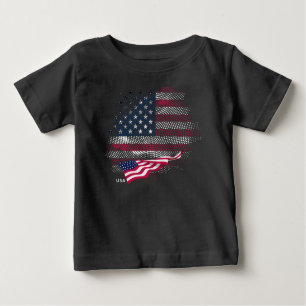 USA flag Baby T-Shirt