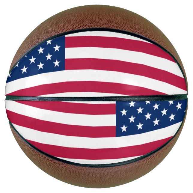 usa flag basketball (Front)