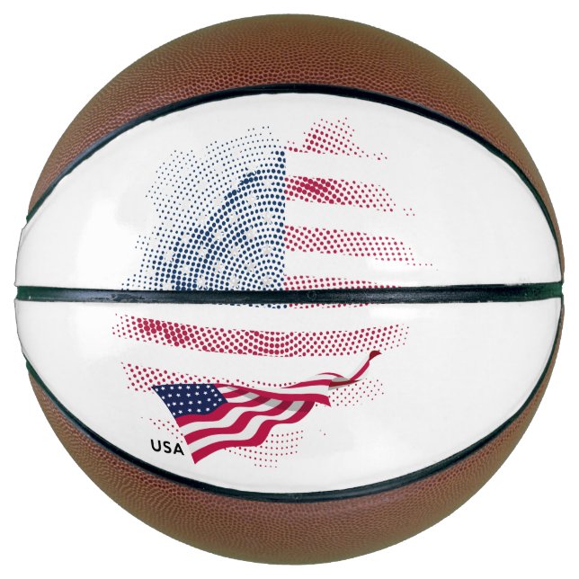 USA flag Basketball (Front)