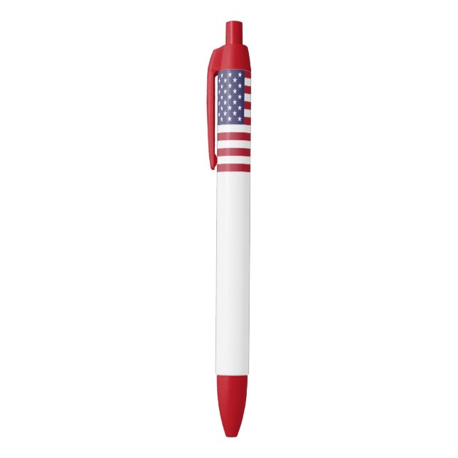 USA flag Blue Ink Pen (Top (Vertical))