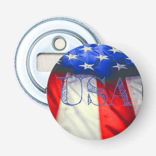 USA Flag Bottle Opener
