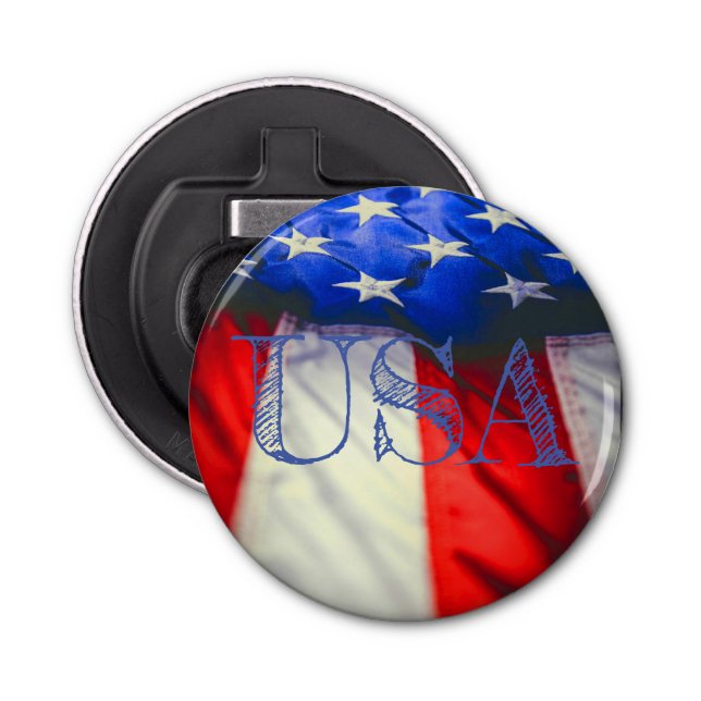 USA Flag Bottle Opener (Front)