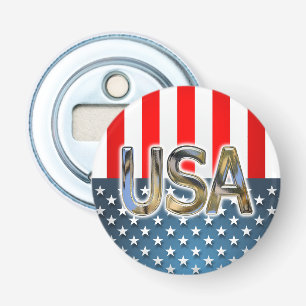 USA Flag Bottle Opener
