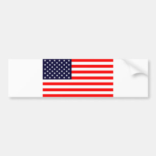 USA FLAG BUMPER STICKER