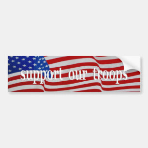 usa flag bumper sticker