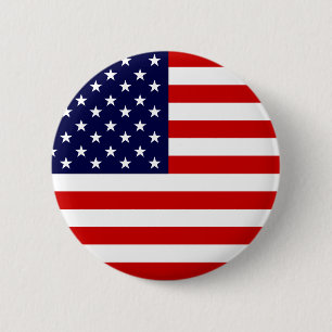 USA Flag Button