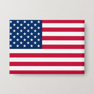 USA Flag Button American Flag Patriotic