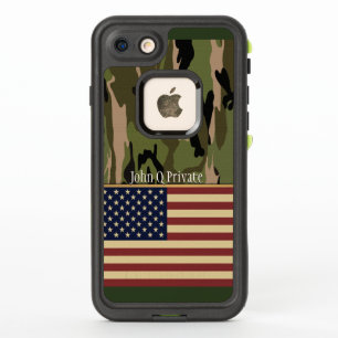 USA Flag Camo Name Template