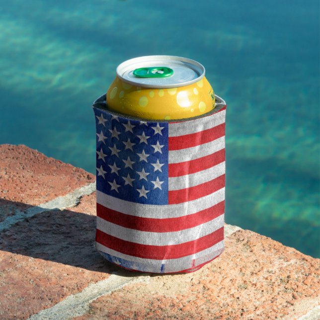 usa flag can cooler (In Situ Pool)