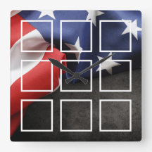 USA Flag Create Your Custom Photo Collage