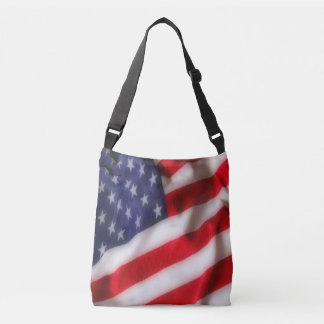 USA Flag Crossbody Bag
