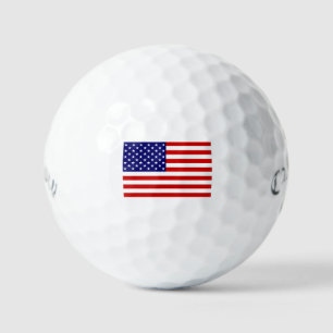 USA Flag css gbcnt Golf Balls