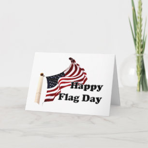 USA Flag Day Card