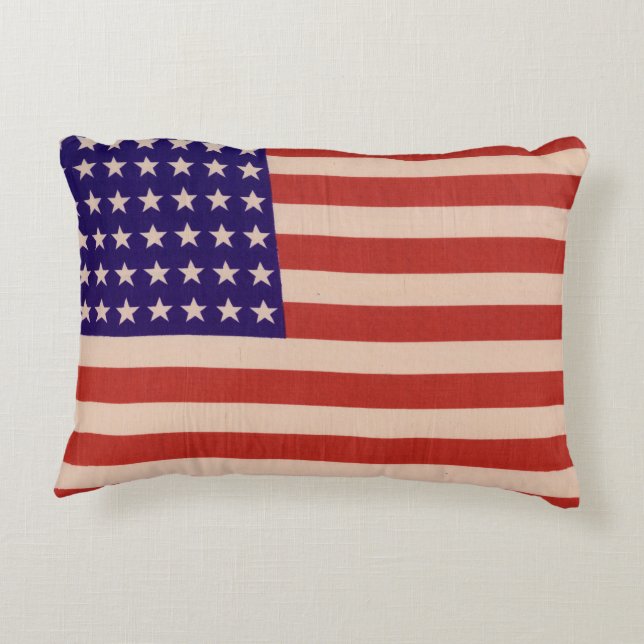 USA flag Decorative Cushion (Back)