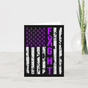 Usa Flag Distressed N Heimerheimer's Awareness Sup Card