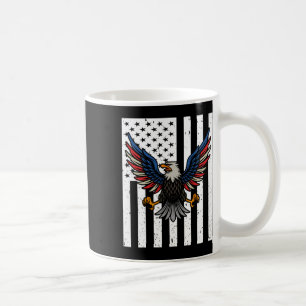 Usa Flag Eagles 4th Of July 1776 Freedom Independe Coffee Mug