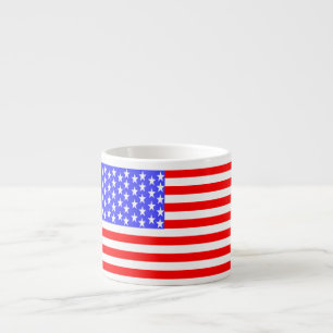 USA Flag Espresso Cup
