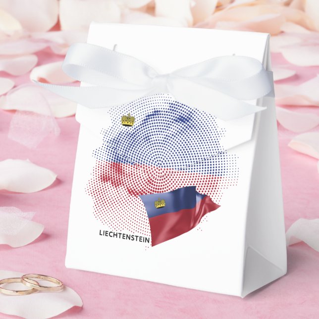 USA flag Favour Box (Wedding)