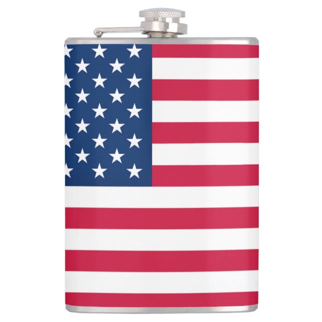 USA Flag Flask (Front)