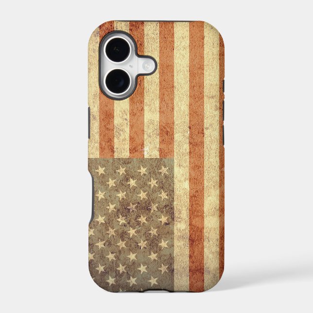 USA Flag - Grunge (Back)