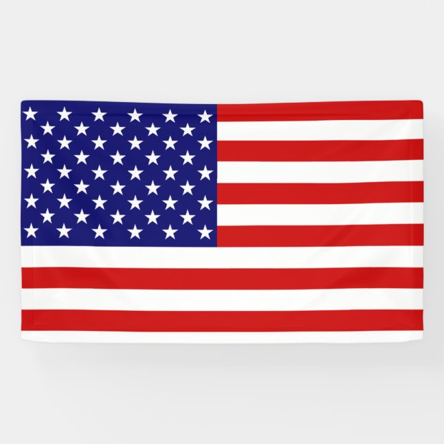 USA Flag (h) bnrcn Banner (Horizontal)