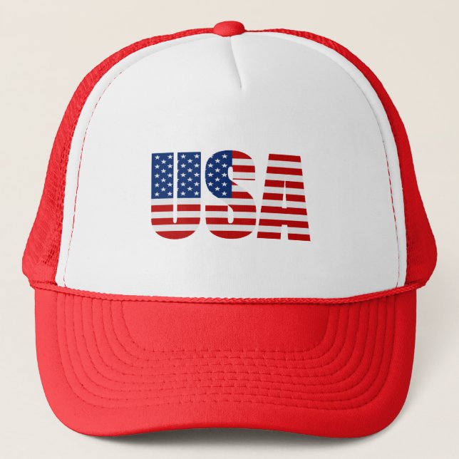 USA FLAG HAT (Front)