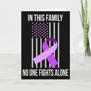 Usa Flag Heimerheimer Ribbon Heimerheimer Disease Card
