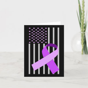 Usa Flag Heimerheimer Ribbon Heimerheimer Disease Card
