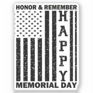 Usa Flag Honour Remember Happy Memorial Day Funny