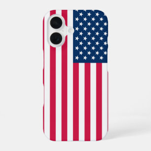 USA Flag iPhone 16 Case