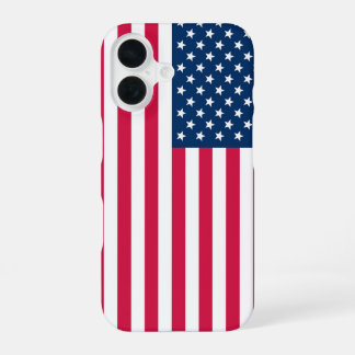USA Flag iPhone 16 Case