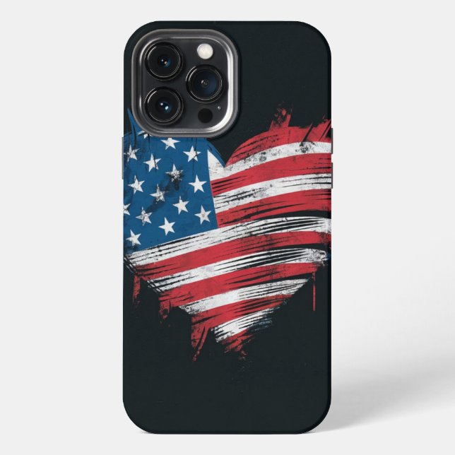 USA Flag iphone case (Back)