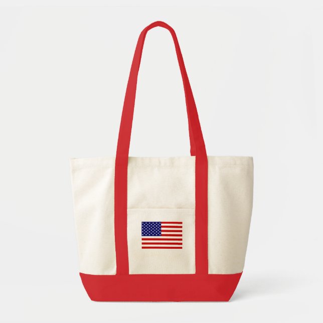 USA Flag itcnt Tote Bag (Front)