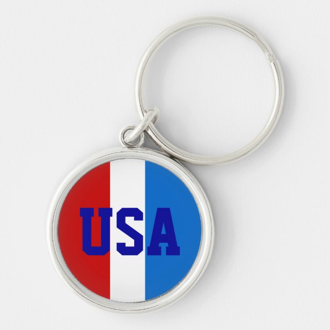 USA Flag Keychain (Front)