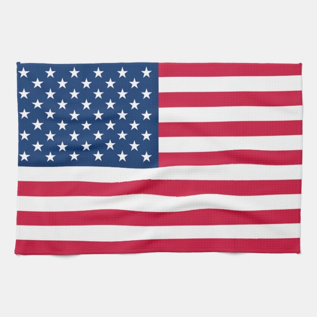 USA Flag Kitchen Towel (Horizontal)