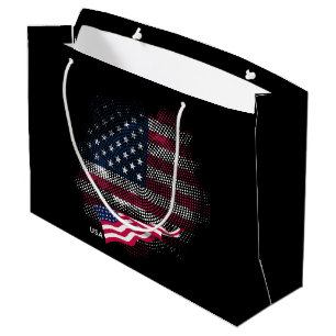 USA flag Large Gift Bag
