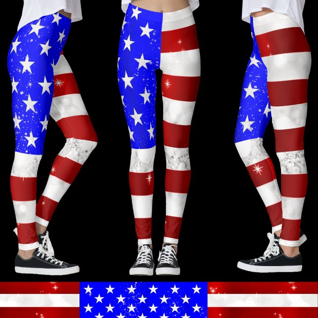 USA flag Leggings (Creator Uploaded)