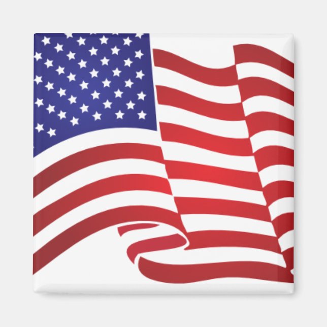 USA Flag Magnet (Front)