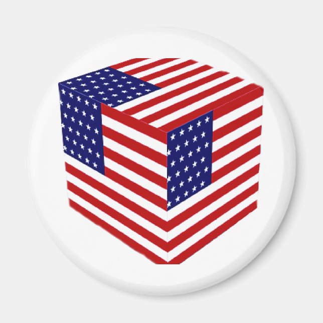 USA Flag_ Magnet (Front)