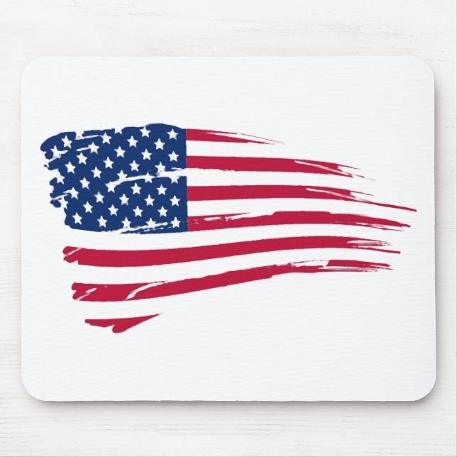 USA FLAG MOUSE PAD (Front)