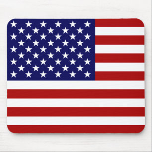 USA Flag Mouse Pad