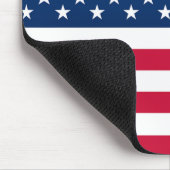 USA Flag Mouse Pad United States of America (Corner)