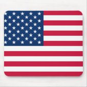 USA Flag Mouse Pad United States of America (Front)