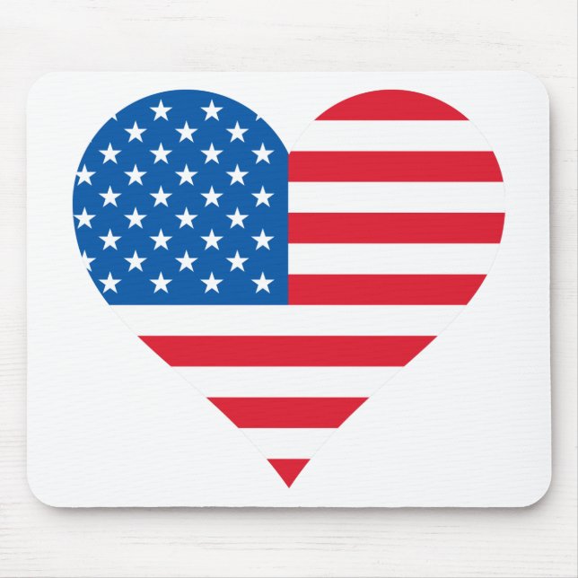 Usa Flag Mousepad (Front)
