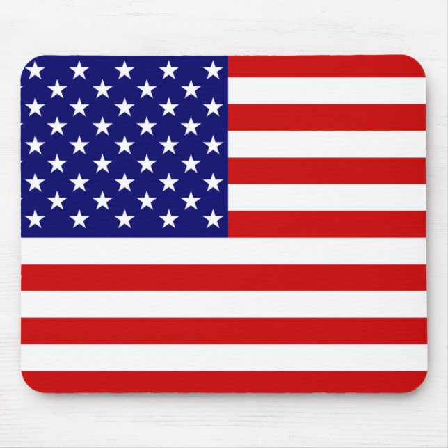 USA Flag mpcnt Mouse Pad (Front)