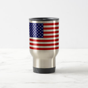 USA Flag mugcnt Travel Mug