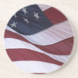 USA flag, North Carolina, USA Coaster