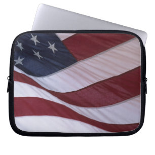 USA flag, North Carolina, USA Laptop Sleeve