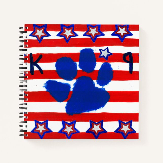 USA Flag Notebook (Front)